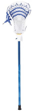 Training Lacrosse, 24 -Zoll -Mini -Fertigkeit Locker Stick mit Nicht -Slip -Grip für Anfänger Schwarz Geeignet (Blue)