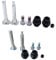 Front Brake Caliper Slider Pins Guide for Mk2 02 03 04 05 06 BCF1393C 113-1393X CKT1047 Repair Accessories