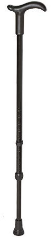Gehstock Gehhilfe Simplex mit Derbygriff schwarz