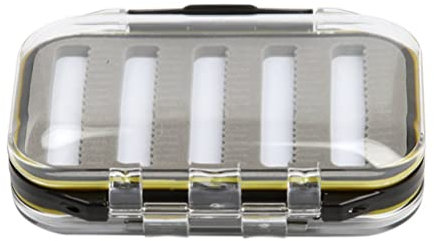 Transparent Fishing Tackle Box Double-Sided Box Small Fishing Tackle Lure Storage Waterproof Serrated Edge Transparent Double-Sided