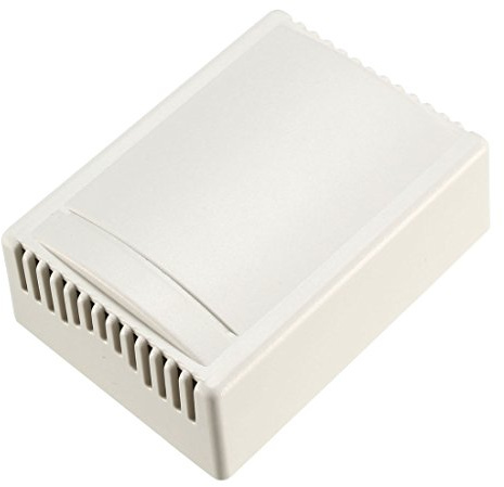 sourcingmap 75 x 55 x 28mm Electronic Plastic DIY Junction Box Alarm Box Enclosure Case grey white