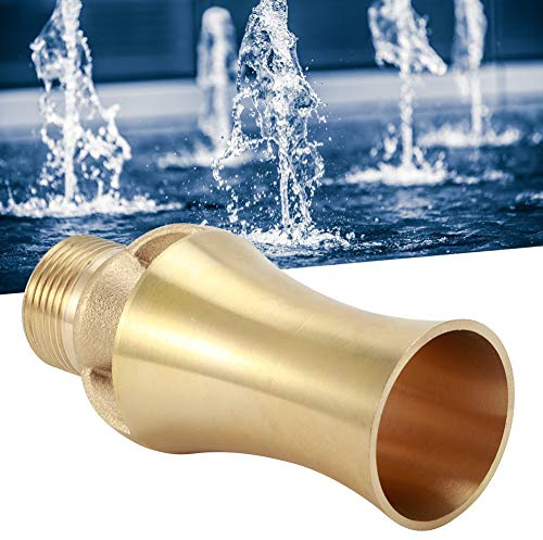 Omabeta Springbrunnen-Düse Langlebig Einfache Installation Springbrunnen-Sprühkopf Einstellbar Einfach zu verwenden für Gartensprinkler Wasserfontänen Landschaftsbrunnen