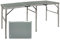 Intex Unisex-Erwachsene AKTIVE 52865 Campingtisch, Mehrzwecktisch mit 3 Abschnitten, höhenverstellbar, 140 x 60 x 35-70 cm, grau, bunt, S