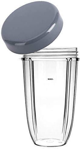 Utiz Coupes à jus pour pièces de rechange NutriBullet 600w 900W 18OZ 24OZ 32OZ Effacer les tasses Mélangeur Juicer Mixer