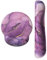 ITNRSIIET Tapis de souris de jeu avec support de poignet, support de poignet clavier et tapis de souris avec repose-poignet, base antidérapante en polyuréthane, marbré violet clair