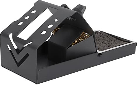 ciciglow T12 Lötkolbenständer, Antistatischer Elektrolötkolbenständer, Multifunktions Metall Lötkolbenhalter, mit einem Lötkolben Griffhalter, zur Ablage von Lötkolben
