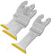 Acroma 3-teiliges Universal-Multitool-Klingenset, oszillierend, Titanverstärkt, M42 HSS Bimetall, inklusive 5,1 cm und 2-2/7,6 cm extra langen Klingen, ideal für Tauch-/Bündigschnitt auf verschiedenen