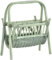 Krines Home Rattan Zeitungsständer Magazinsammler (Typ1 Grün)