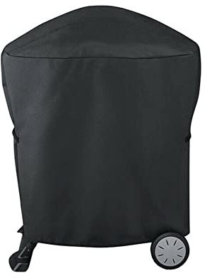 Grill-Abdeckung, wasserdichte Gasgrill-Abdeckung, schwarzer Gasgrillschutz für Weber Q100 Q200 Series Gasgrill-Aufbewahrungstasche (54 x 76 x 69 cm), 1 Stück