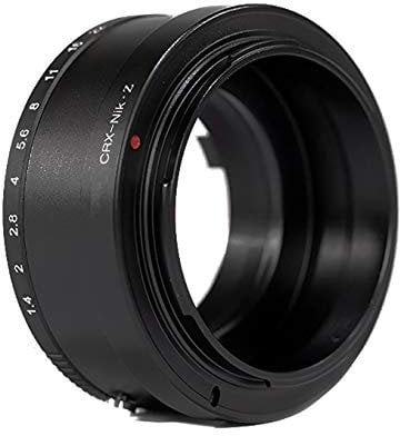 CRX-NZ Objektivadapter kompatibel für Contarex CRX Objektiv kompatibel mit Nikon Z Kamera Z6 Z7 Adapter