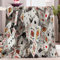 Druck Mit Spielkartenmotiv Kuscheldecke Flauschig Decke Fleecedecke 130x150cm - Wohndecke Warm Weich Flanell, Sofadecke, Wohn-Kuscheldecken, Decke für Bett, Couch, Camping, Reise