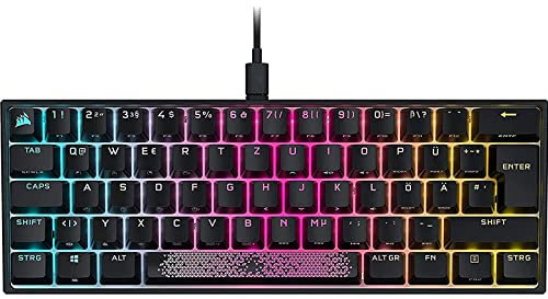 NEWNAN K65 RGB Mini 60% Mechanical Gaming Keyboard, Adjustable RGB Lighting Single Keys, Mechanical Speed Keys, Hyper-Processing Technology
