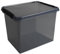 Sunware 88002120 - Aufbewahrungsbox the comfort-line 52 L, grau transparent, Ordnungsbox mit Deckel