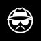 Aufkleber 13.4cm * 13,1 CM Vinyl Aufkleber Auto Aufkleber Guy Face Lowrider Schwarz/Silber(Silver)