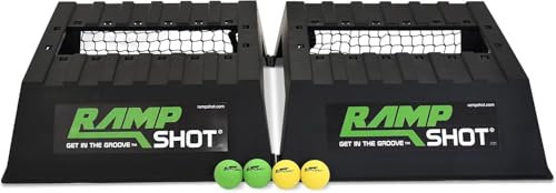 RampShot Standard-Set – Spiel für Hinterhof, Strand, Park, Indoor – tragbar und leicht zu tragen, inklusive 4 Bälle, Aufkleber und Regelbuch
