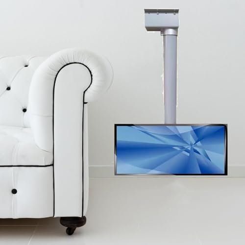 Elektrische TV-Lift-Halterung - Teleskopischer Elektrischer TV-Lift, Geeignet Für 26–70 Zoll LED-Fernseher, Motorisierte Riser-Halterung Mit Fernbedienung, Verstellbare Decken-TV-Halterung(100cm)