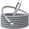 100W USB C to USB C, C to C Cable Fast Charing 3M Long USB Type C to Type C Cord Fast Charge Data Lead Usbc to Usbc Cable for iPhone 15 16 Pro Max iPad Pro MacBook Samsung S24 S23 S22 S21 Ultra Pixel