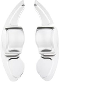 Wivplex for Skoda, for Scala, for Superb, for Combi RS Iv, for Scout, for Octavia, for Fabia VRS MK3, for Kamiq Autolenkradverlängerung Schaltwippen Schaltwippenhebel(Silver)