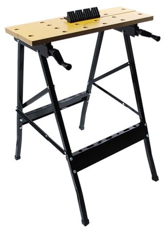 Spanntisch Werkbank Arbeitstisch Werktisch mobil klappbar Schraubstock B2 100kg
