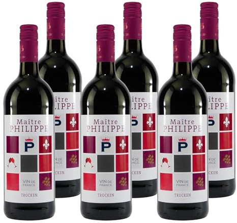 Maitre Philippe Rotwein -trocken- (6 x 1,0L)