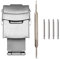 JSDDE Uhr Zubehör Set, 4 Stück Federstege + 1 Stück Edelstahl Silber Faltschliesse/Uhrenschließe + 1 Stück Reparatur Werkzeug, 22mm