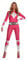 Morphsuits Pink Power Ranger Costume - Adult, Large