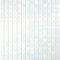 Mosaico de cristal blanco iridio para pared de ducha, azulejos de mosaico, azulejos de mosaico, placa de mosaico