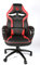 Konix Drakkar Chaise de Bureau Gaming Thor - Inclinaison siège 15° - Cuir polyuréthane Lisse - Noir et Rouge