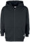 Urban Classics Herren Organic Full Zip Hoodie Kapuzenpullover, Schwarz, L