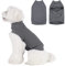 Dociote Hund Pullover - weiche und warm T-Shirt Winter Hundebekleidung Katzenpullover aus Fleece für kleine mittelgroße Hunde Katzen Grau S