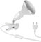 ledscom.de E27 Klemmleuchte LIK, weiß inkl. E27 PAR38 LED Reflektor-Lampe 1395lm weiß