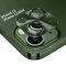 MiRowy Protector de Pantalla Cámara Compatible con iPhone 13 /iPhone 13 Mini, Camera Lens Cover de Aluminio, Cristal Templado Protector Camara para iPhone13/iPhone 13 Mini, Verde