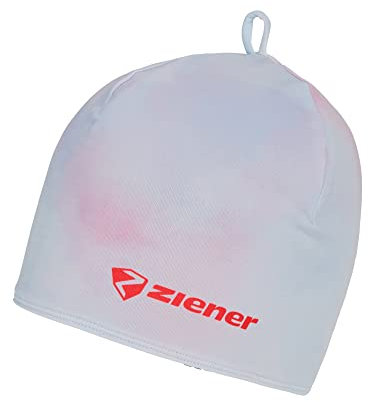 Ziener Damen/Herren ISOKE Mütze | Outdoor, Langlauf, Joggen/elastisch, atmungsaktiv, Cloudy Rainbow, Einheitsgröße
