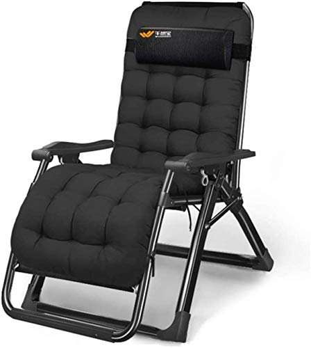 HHUARI Klassische Lounge-Stühle, Sonnenliege/extra breiter Terrassen-Liegestuhl, Schwerelosigkeits-Liegeterrasse, faltbar, verstellbar, Outdoor-Büro, Strandstütze, 440 lbs, Sonnenliege The New