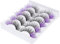 POPETPOP 5 Paires De Faux Cils Colorés Cils Colorés Demi-Cils Extensions De Cils Colorés Faux Cils Cils Maquillage Faux Cils Étendre Imitation Violet