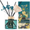 Airkeep Raumduft Frozen Pear Cooked Apple, Rose Reed Diffuser Set 150ml, Raumduft mit Stäbchen, Lufterfrischer Für Badezimmer, Wohnung, Heimdekoration