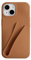 TRADAY Funny Cute Lipstick Phone Case for iPhone 15 - Women's Protective Silicone Shockproof Slim Case - Stylish Compatible with iPhone 15 (Chocolate)
