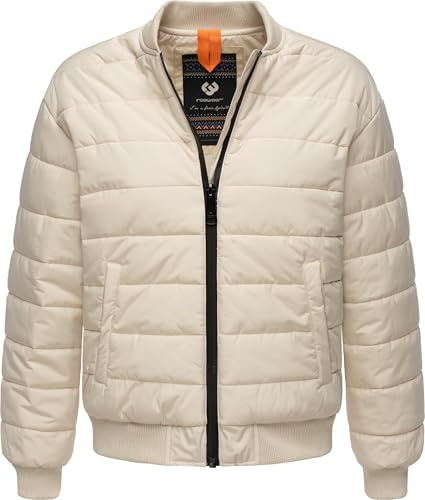Ragwear Damen Winterjacke wasserdichte Kurze Bomberjacke mit wasserdichtem Reißverschluss Bombina YOUMODO XS-3XL