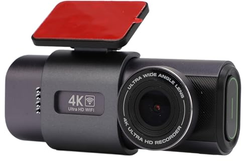 Dual Dash Cam 4K 1080P, Dash Cam Vorne und Hinten mit 1,47 Zoll Bildschirm, Weitwinkel Nachtsicht, Not Verriegelung, Dash Kamera Recorder