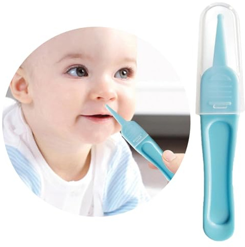 Baby Nasenpinzette - 1/4/8 Stück Nase Reinigung Pinzette | Schonend Sicher Babypflege Kunststoff Pinzette | Nasenreinigung Pinzette | Baby Sicherheits Pinzette | Nasenpinzette Für Boogers