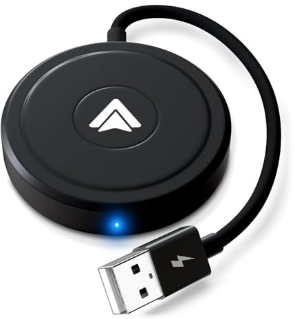Android Auto Inalámbrico Adaptador, Android Auto Wireless Dongle Convierte Android Auto por Cable a Inalámbrico Android Auto para Coches Después 2017