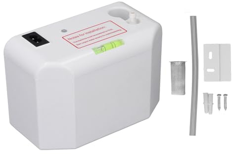 40l/h Automatische Abflusspumpe Stille Kondensatentfernung Pumpe für Klimaanlage und Eismacher 200 ml Kapazität 10m Aufzug