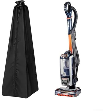 Upright Vacuum Cleaner Storage Bag, Household Vacuum Cleaner Protective Cover 210D Oxford Cloth, Dustproof & Waterproof, Black, 48.5 x 15 x 15 inches