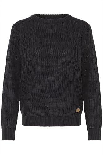 OXMO OXEdna Damen Strickpullover Grobstrick Pullover