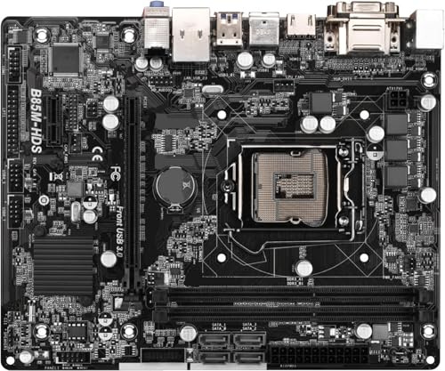 1pcs B85M-HDS Motherboard B85 LGA 1150 16GB support i7-4790 4770 4590 4430 4130 2×DDR3 16GB PCI-E 3.0 Micro ATX