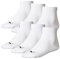 PUMA Unisex Quarters Socken Sportsocken 6er Pack white/white 300-43/46