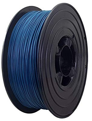 3D Drucker Filament 1kg PLA 1,75mm ⌀ Durchmesser Spule Rolle 1000g Made in DE (Azurblau RAL5009)