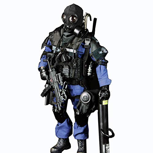 Batop 1/6 Soldat Modell, 12 Zoll SWAT Spezielle Polizei Soldat Actionfigur Modell Spielzeug Figuren Zubehör