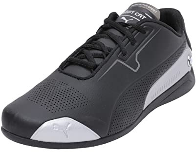 PUMA Herren BMW MMS Drift Cat 8 Turnschuh, Schwarz Black Silver 01, 42 EU Schmal