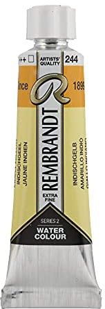 Rembrandt Tube d'aquarelle 10 ml Jaune indien 244 (05012440)
